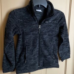 Columbia Charcoal Heather Full-Zip Fleece Jacket